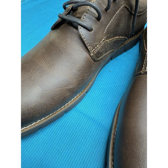 Dockers Nathan Men’s Business Casual Shoes Dark Brown Leather Size 10.5 M main image 4